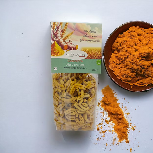 Casarecce alla curcuma