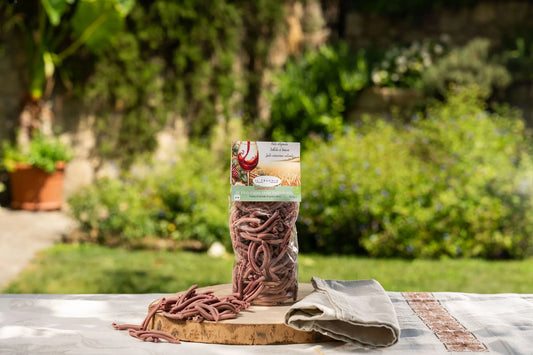 Casarecce al vino rosso della Valpolicella